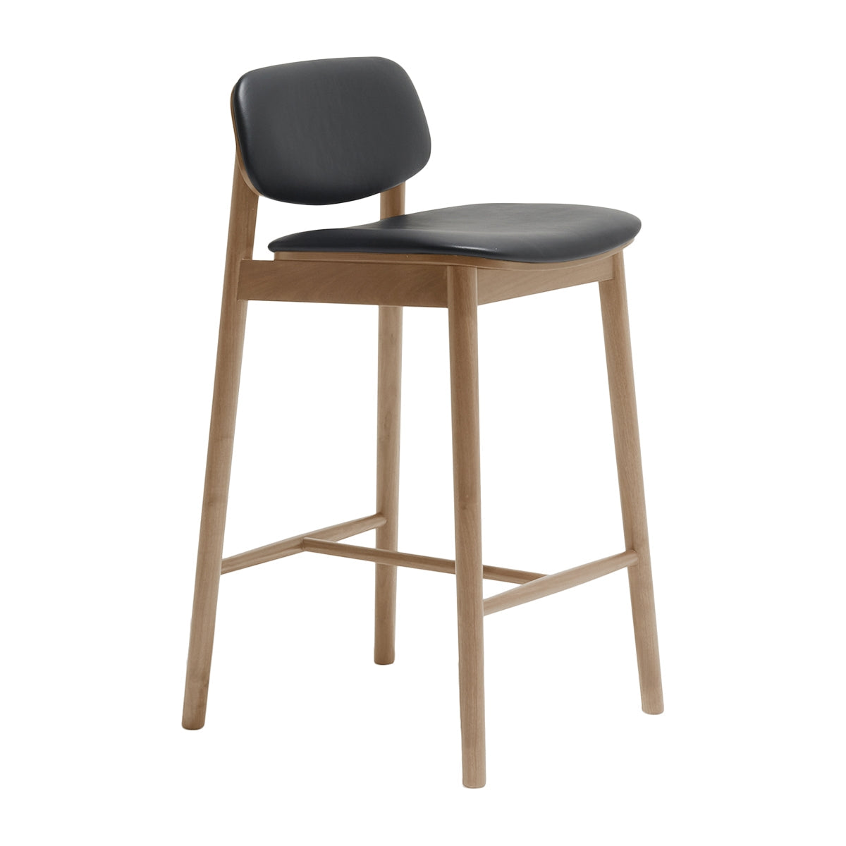 Lando Leather Bar Stool