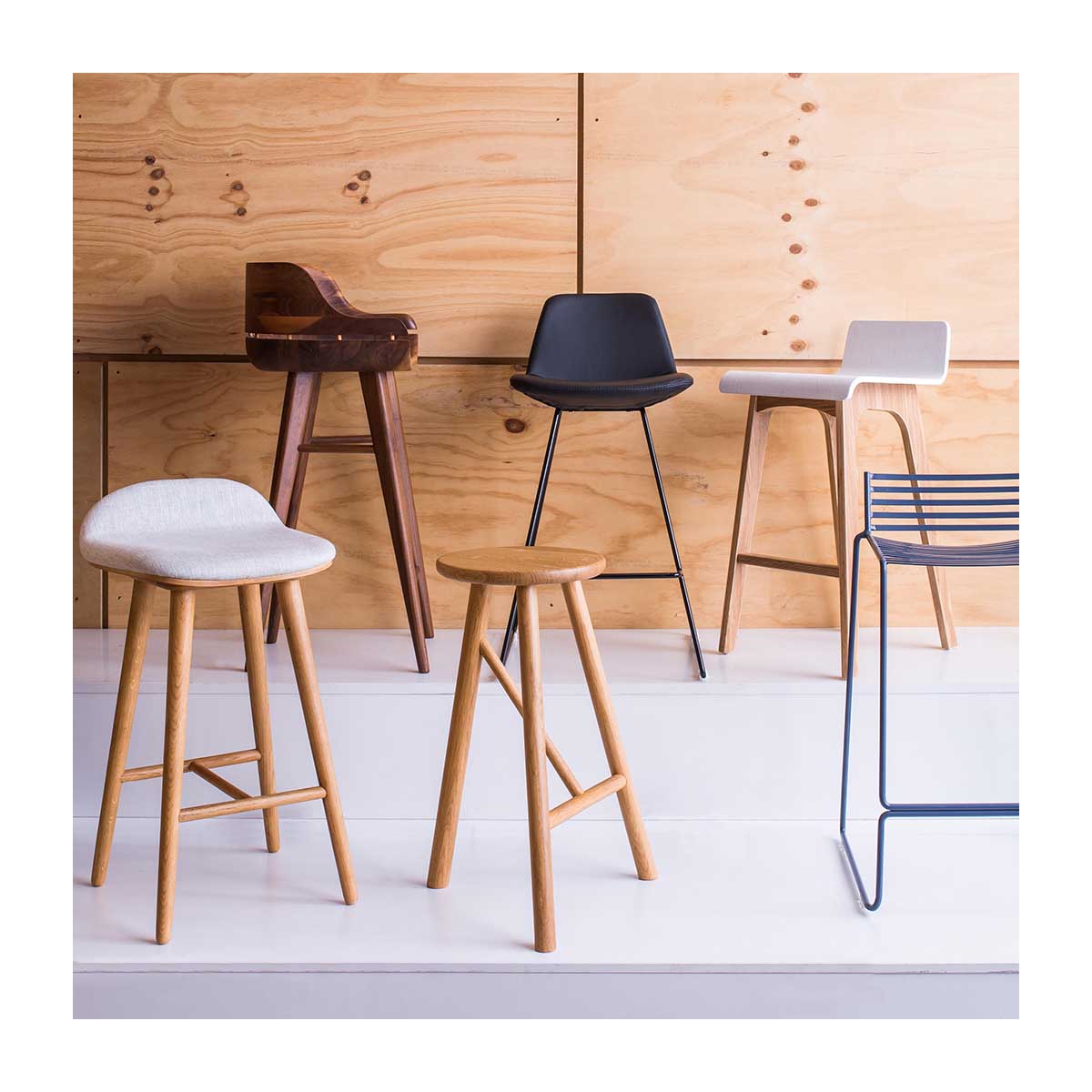 Marina Timber Bar Stool