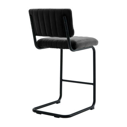 Blake Velvet Bar Stool