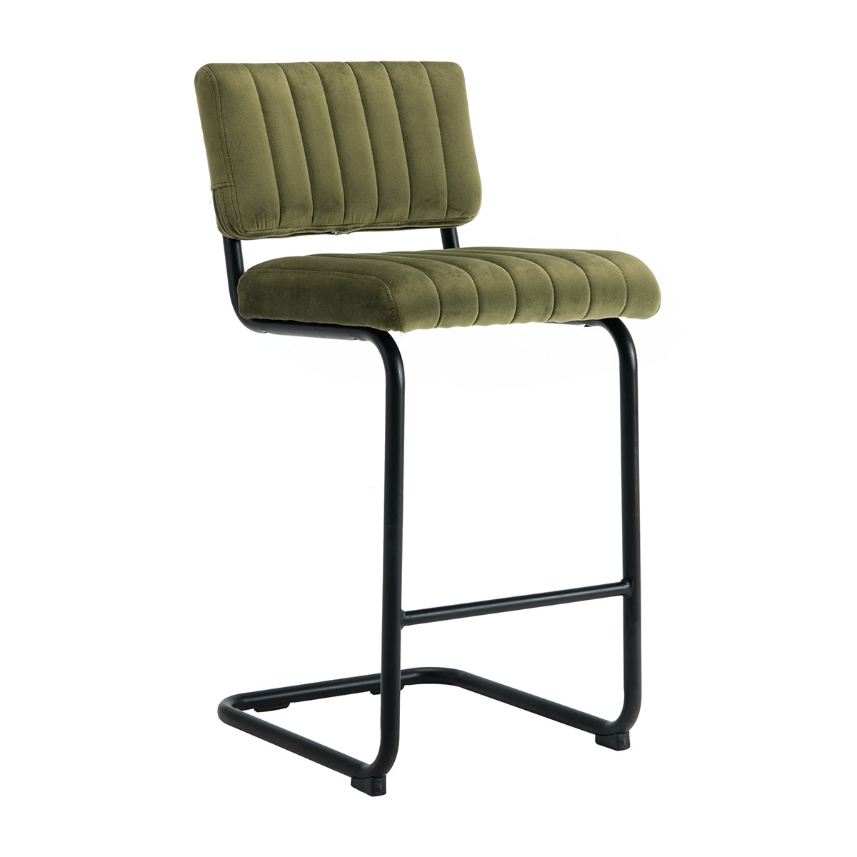 Blake Velvet Bar Stool