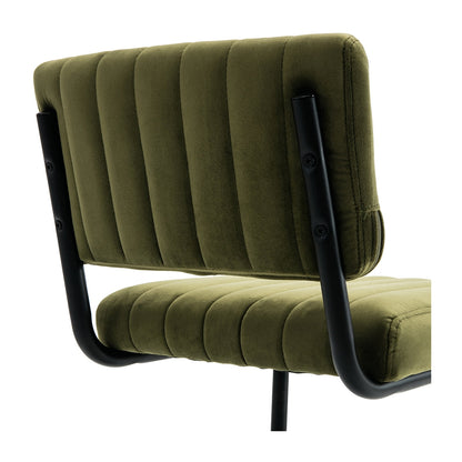 Blake Velvet Bar Stool