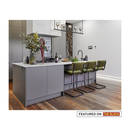 Blake Velvet Bar Stool