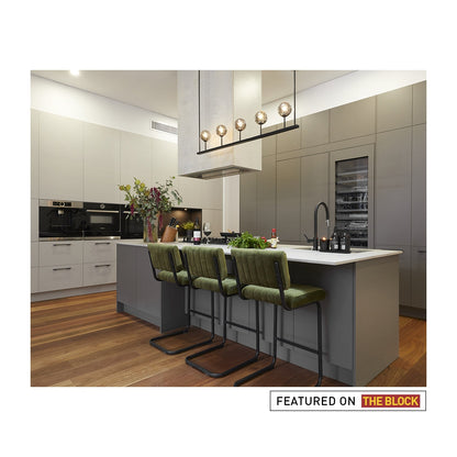 Blake Velvet Bar Stool