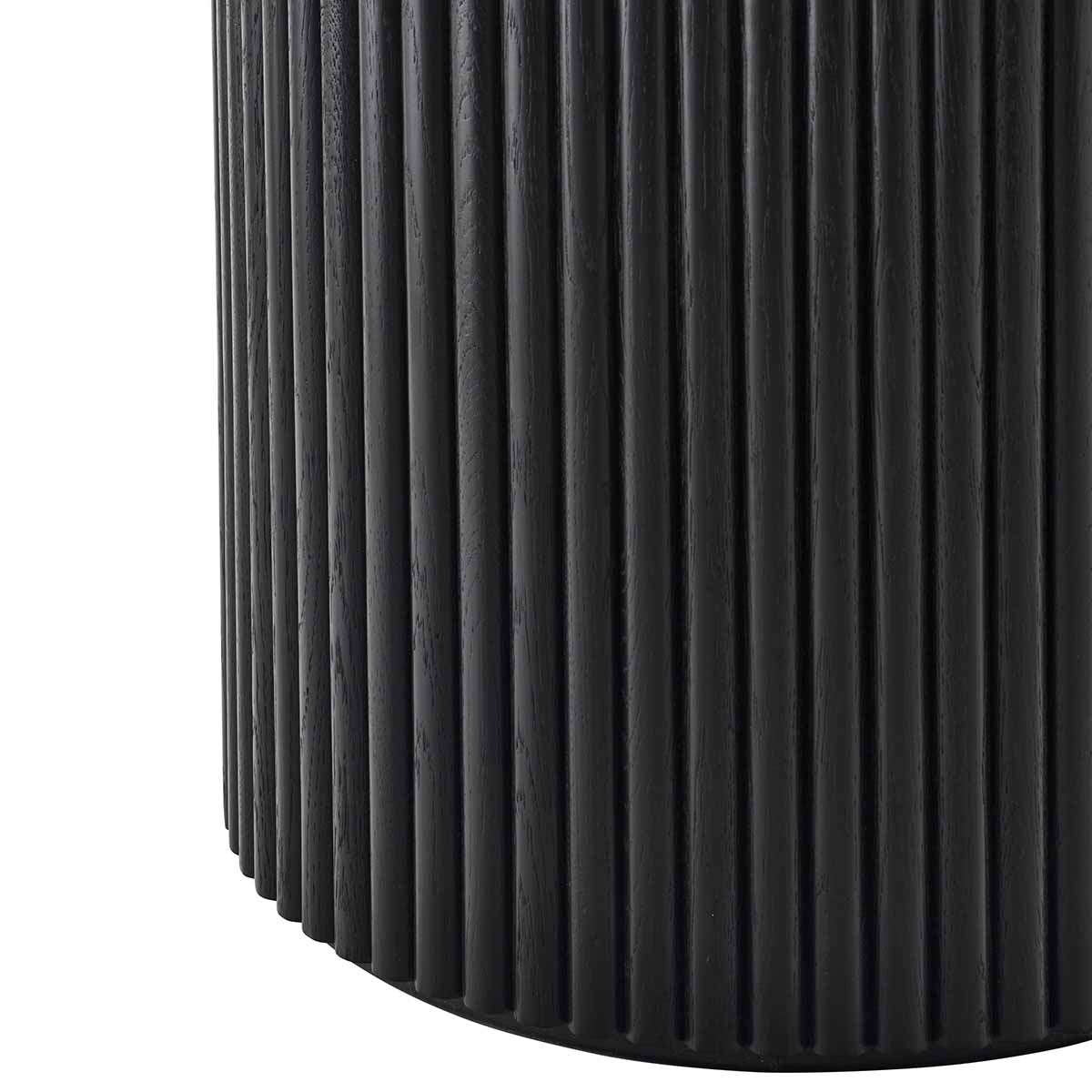 Cosmos Coffee Table (Black, Terrazzo, 85cm)