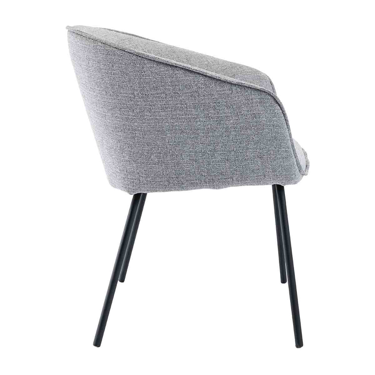 Halo Fabric Dining Arm Chair