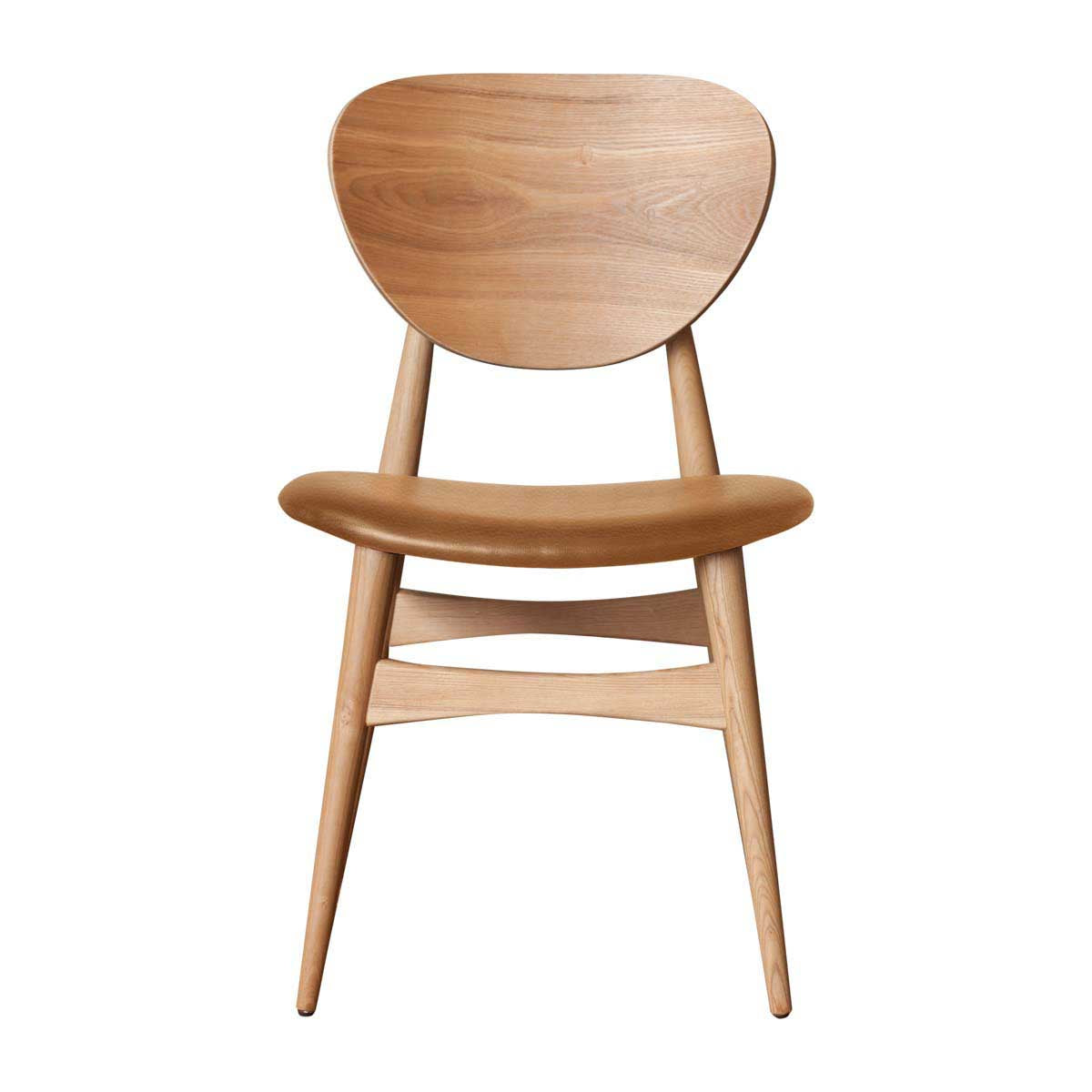 Potter Leather Dining Chair (Ash)