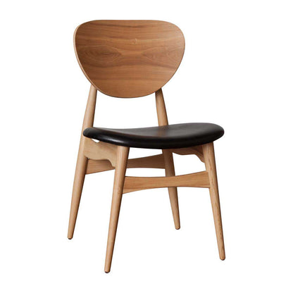 Potter Leather Dining Chair (Ash)