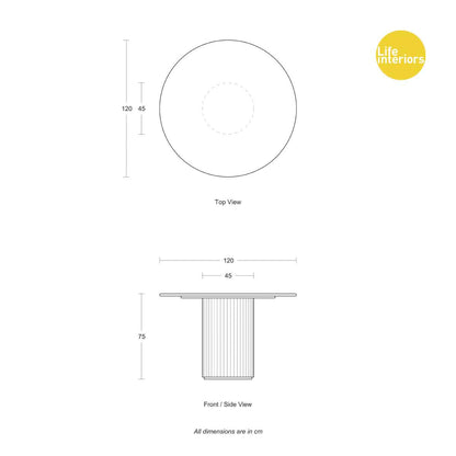 Cosmos Terrazzo Dining Table