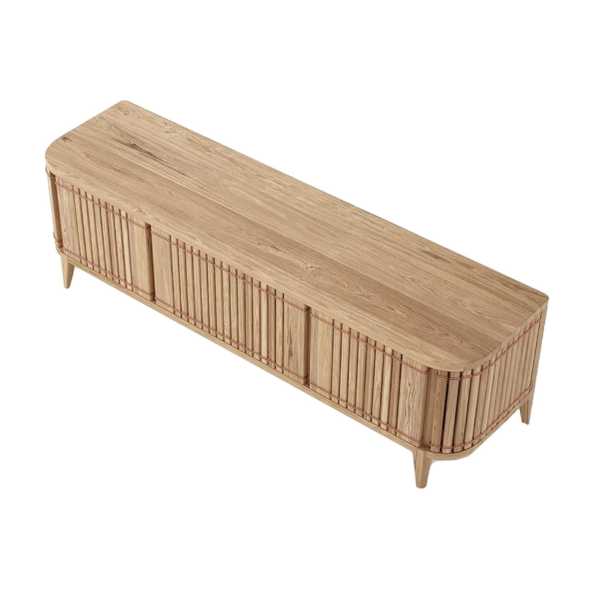 Koppar Media Cabinet with 3 Doors