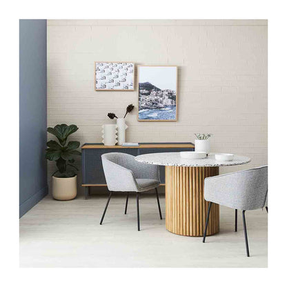 Halo Fabric Dining Arm Chair