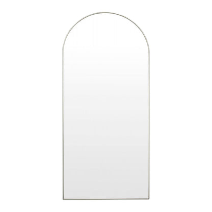 Bjorn Arch Floor Mirror (Silver)