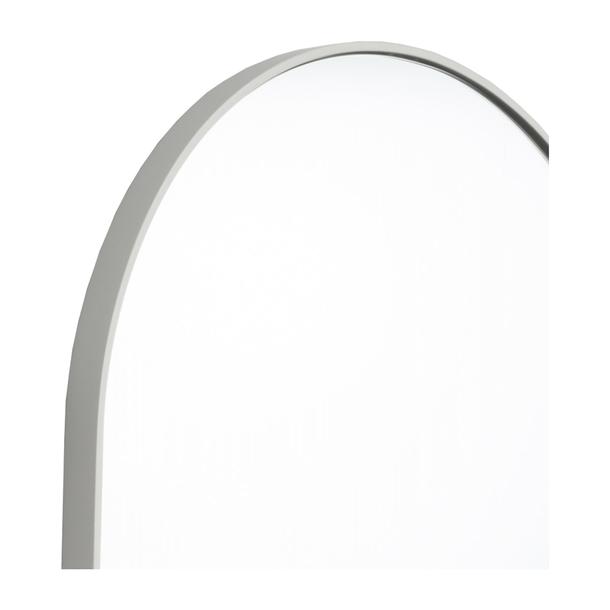 Bjorn Oval Mirror (Dove)