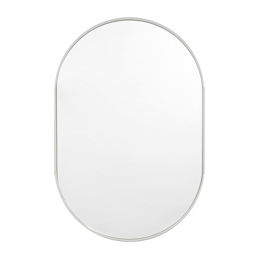 Bjorn Oval Mirror (Dove)