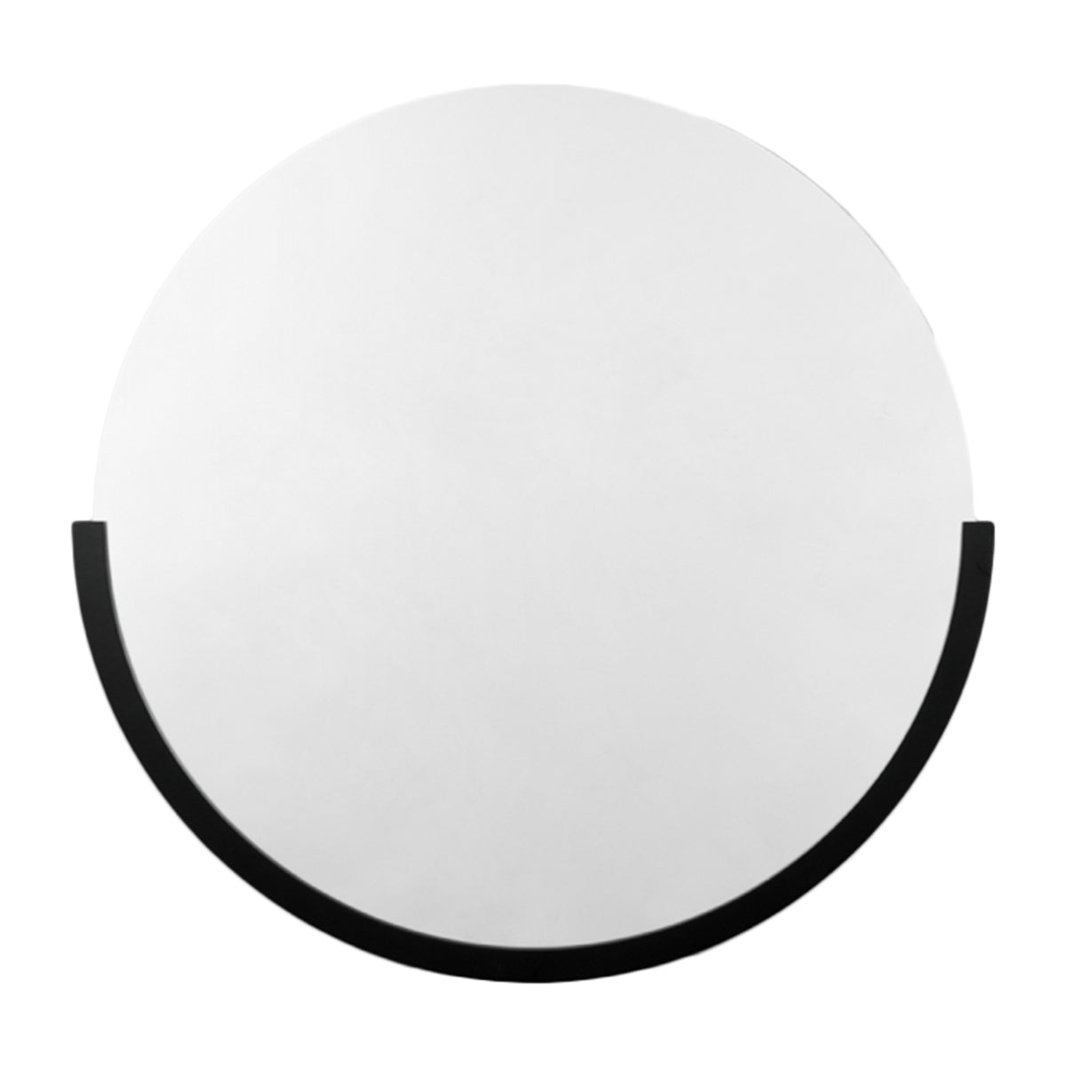 Dawn Round Mirror (Black)