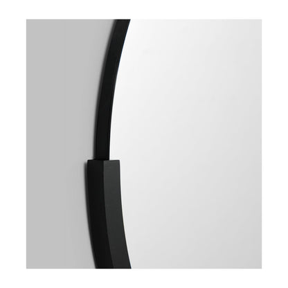 Dawn Round Mirror (Black)