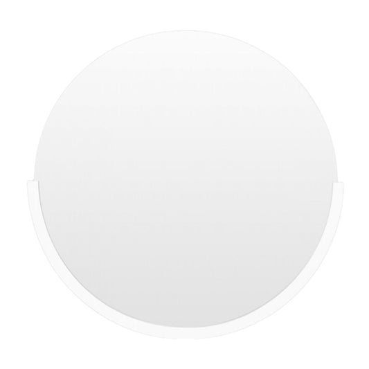 Dawn Round Mirror (Bright White)