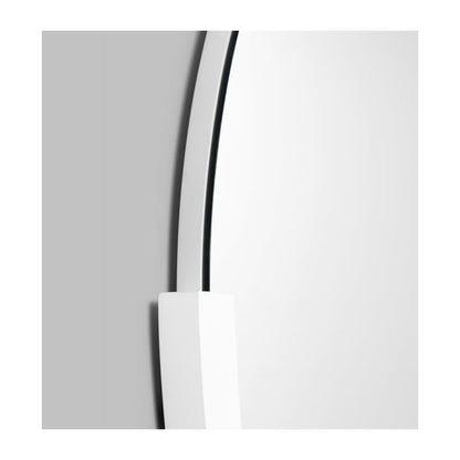 Dawn Round Mirror (Bright White)