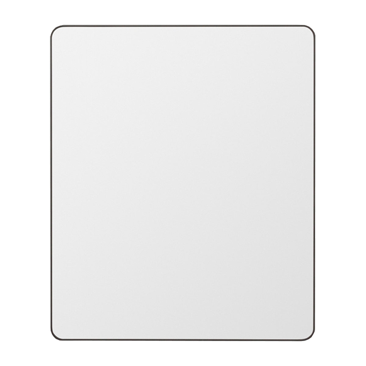 Flynn Curve Rectangle Mirror (Black)