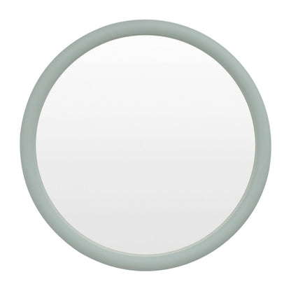 Gertrude Round Mirror (Dusty Blue)