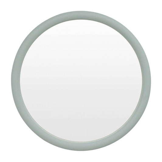 Gertrude Round Mirror (Dusty Blue)