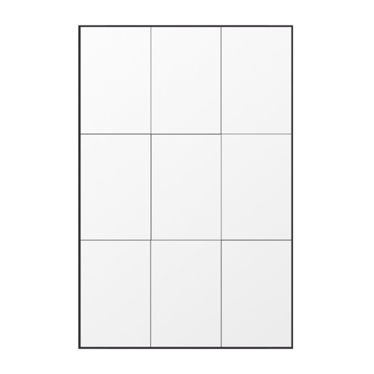 Loft Medium Mirror (Black)