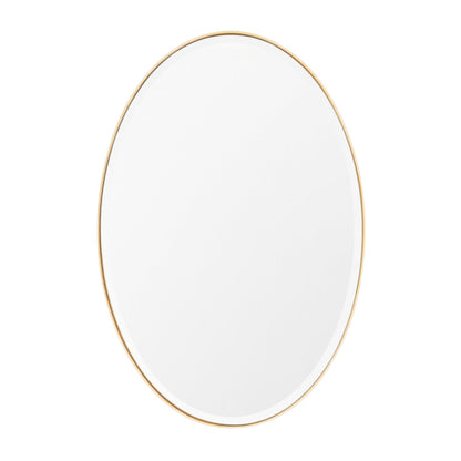 Lolita Oval Mirror (Brass)