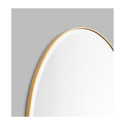 Lolita Oval Mirror (Brass)