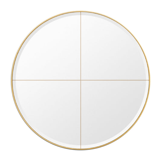 Parlour Round Mirror (Brass)