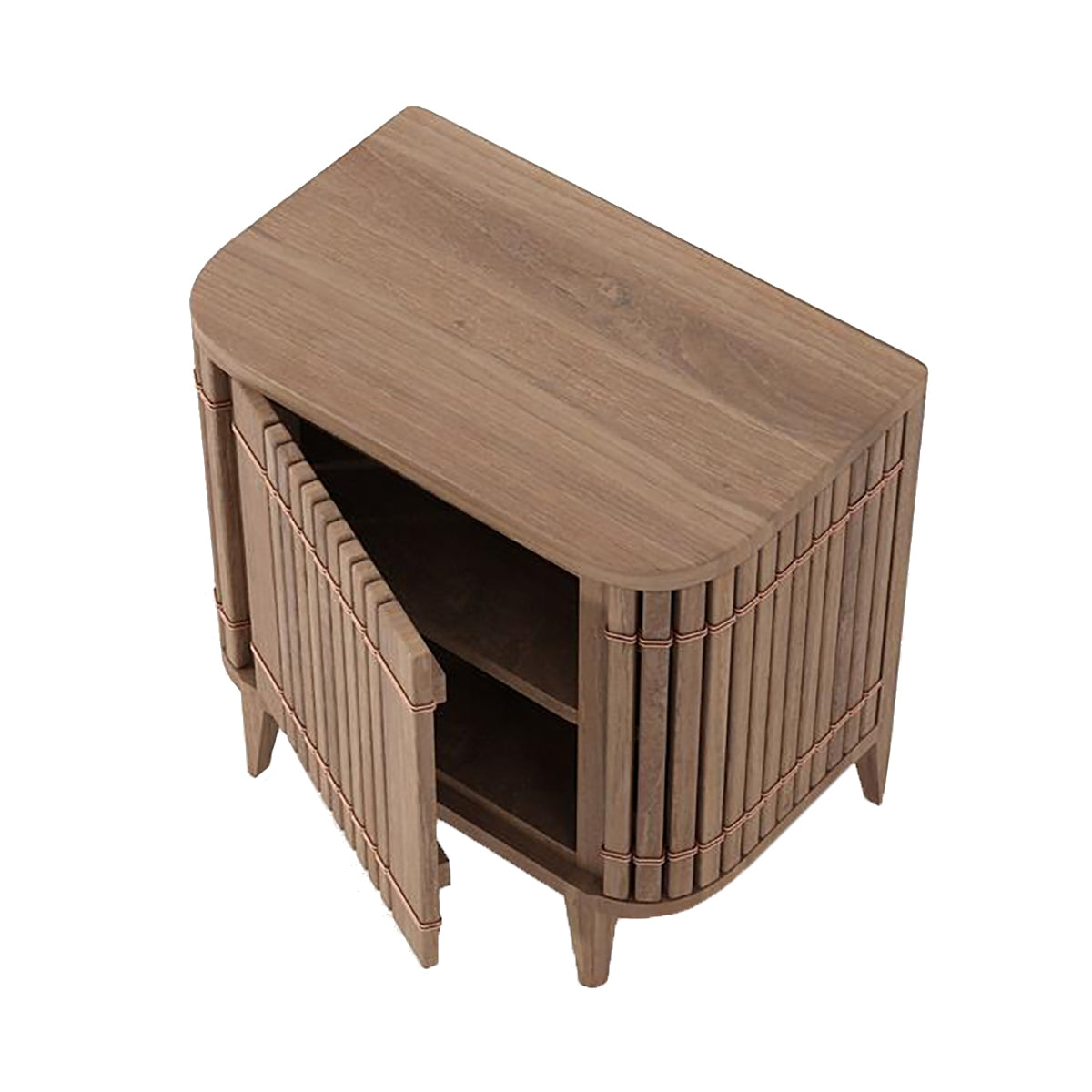 Koppar Side Table (Left Hinges)