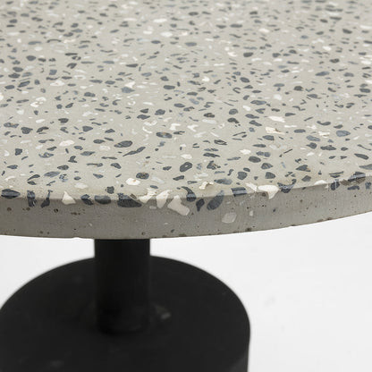 Delano (Black, Grey Terrazzo, 55cm Diameter)