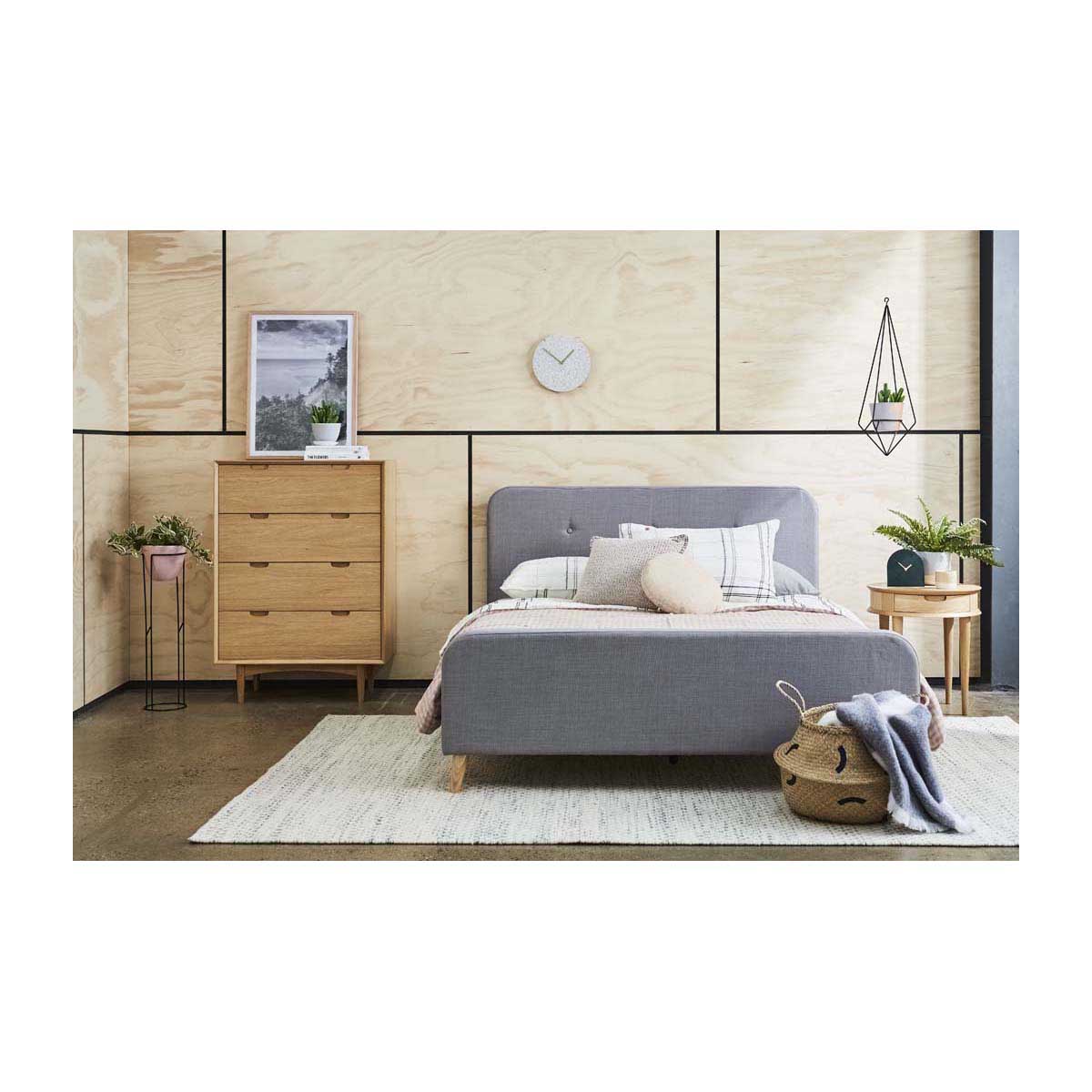 Stockholm Lamp Table (Drawer)