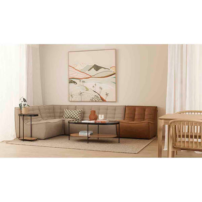 Glam Rectangular Side Table