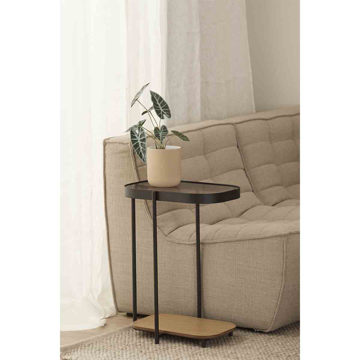 Glam Rectangular Side Table