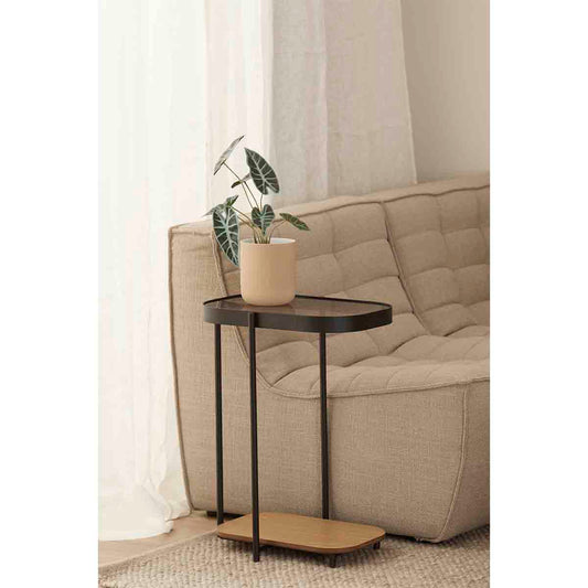 Glam Rectangular Side Table