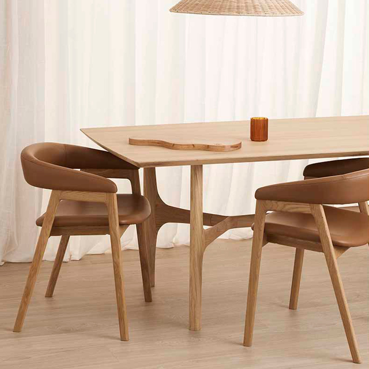 Concorde Leather Dining Arm Chair