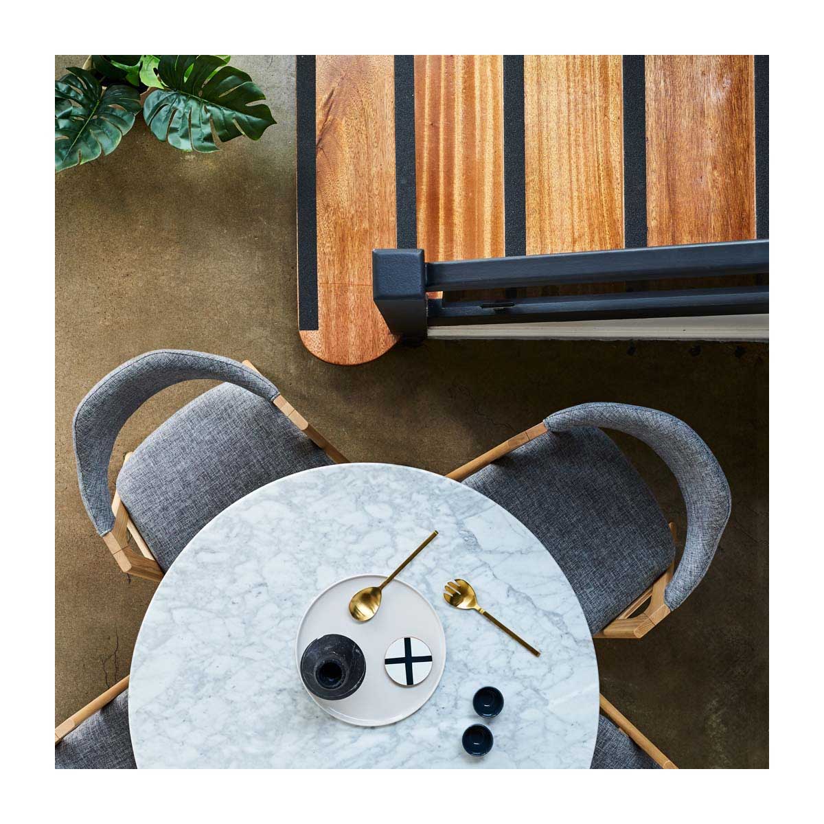 Sergio Fabric Dining Chair