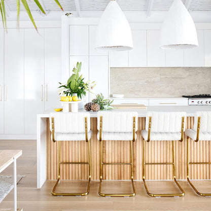 Blake Boucle Bar Stool